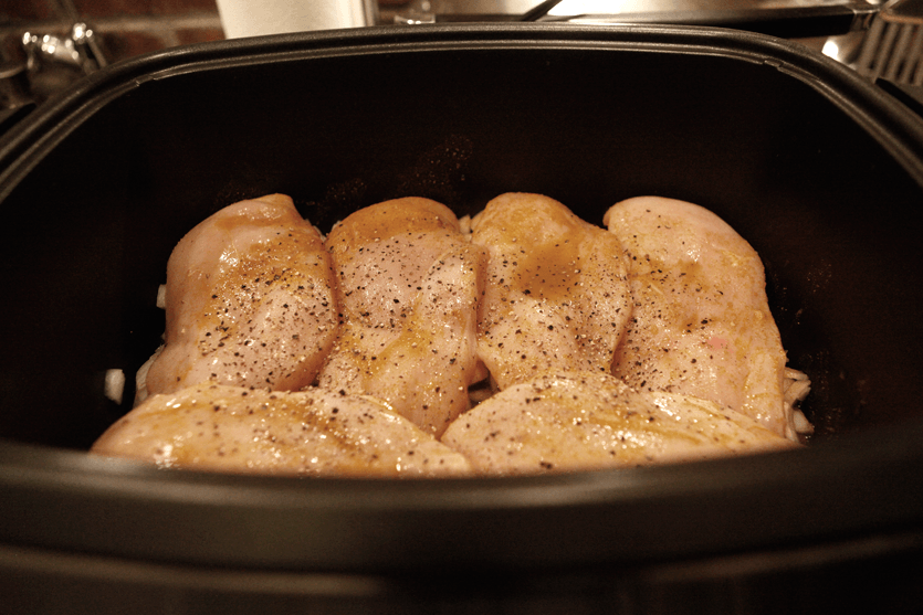 chicken-onions-stevia-water-salt-pepper-in-crockpot