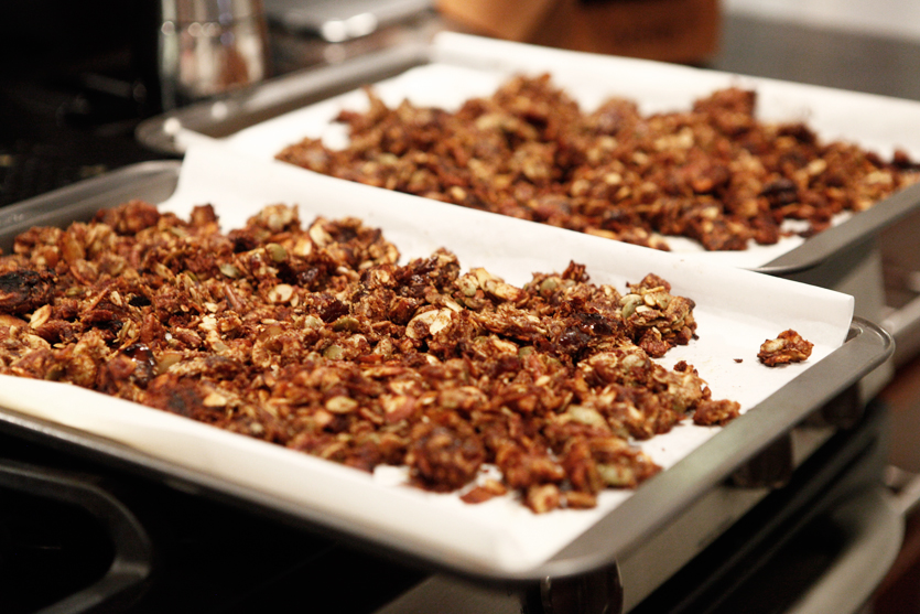 Granola-right-out-of-the-oven