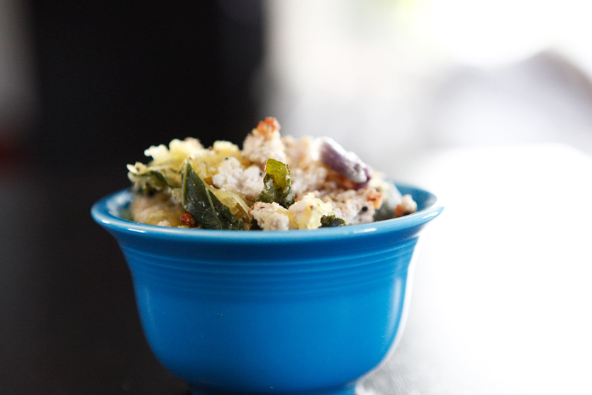 Spaghetti-Squash-and-Trueky-Casserole-1