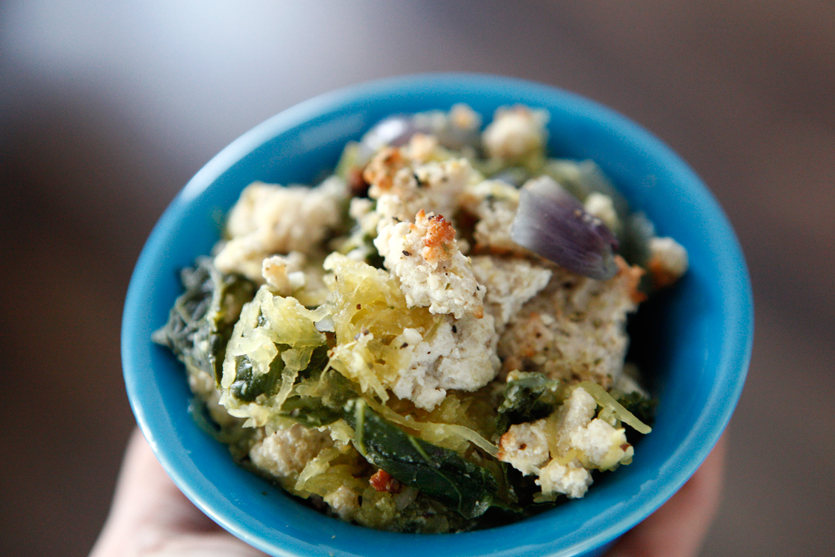 Spaghetti-Squash-and-Trueky-Casserole-2