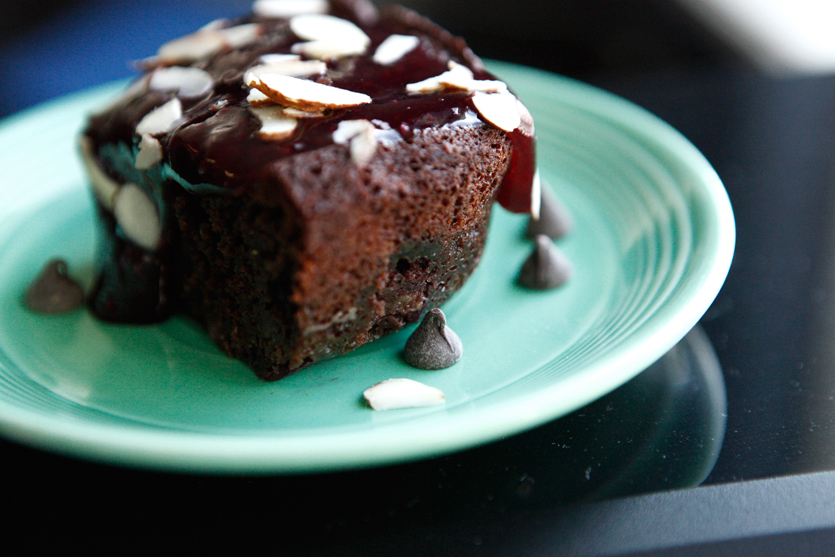Blueerry-Brownies-with-Very-Berry-Sauce-4