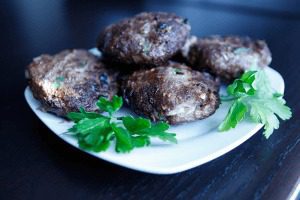 Spicy Bison Burgers