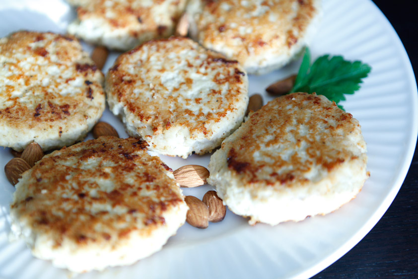 Coconut Almond Chicken Patties