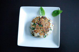 Salmon Parsley Patties