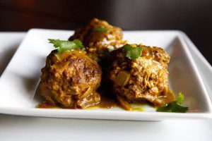 Paleo Curry Meatballs