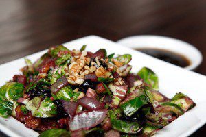 Brussels Sprouts and Sweet Cherries