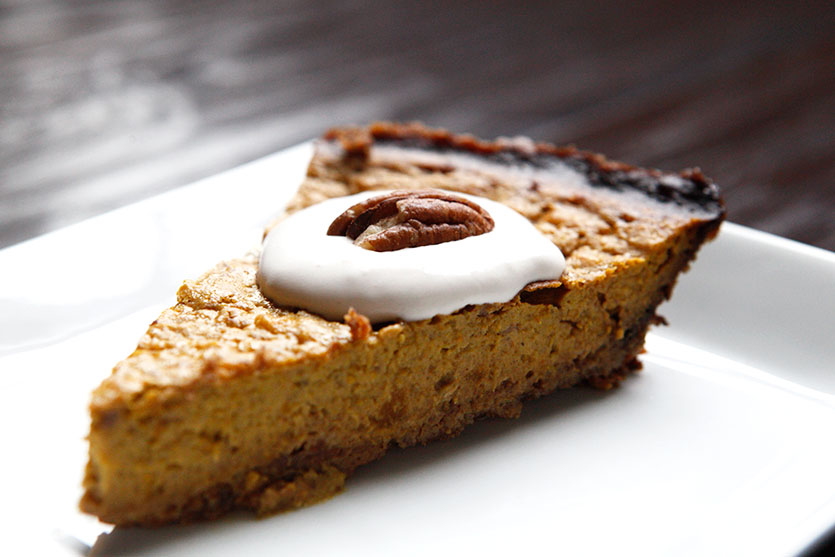 Paleo Pumpkin Pie - by AmazingPaleo.com