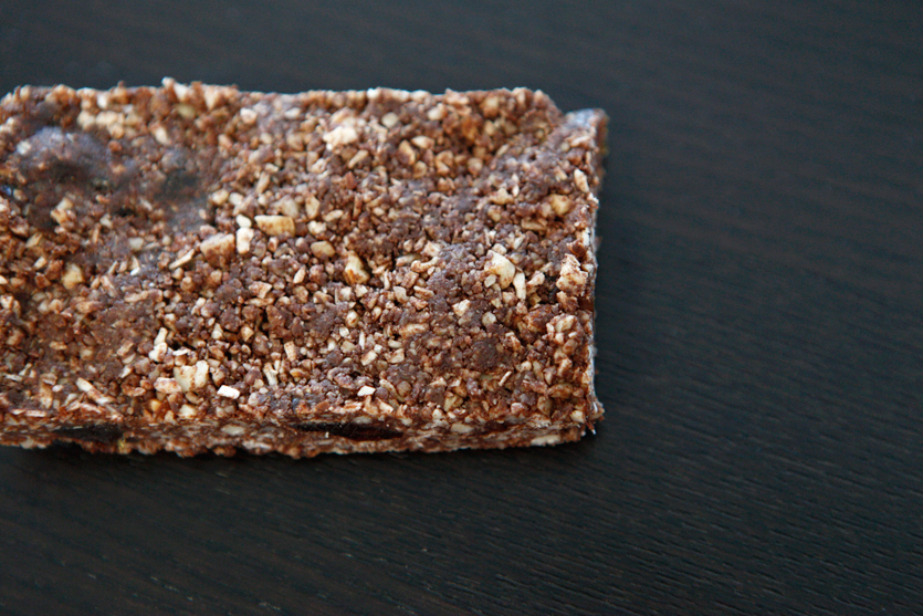 29 Paleo Treat Recipes- Chocolate Date Granola Bar