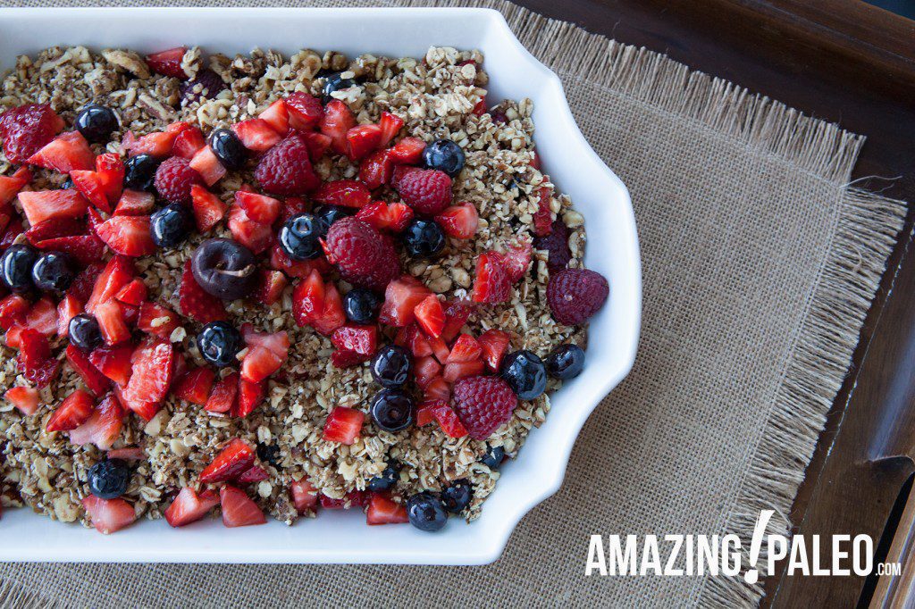 Paleo Nut and Berry Crunch