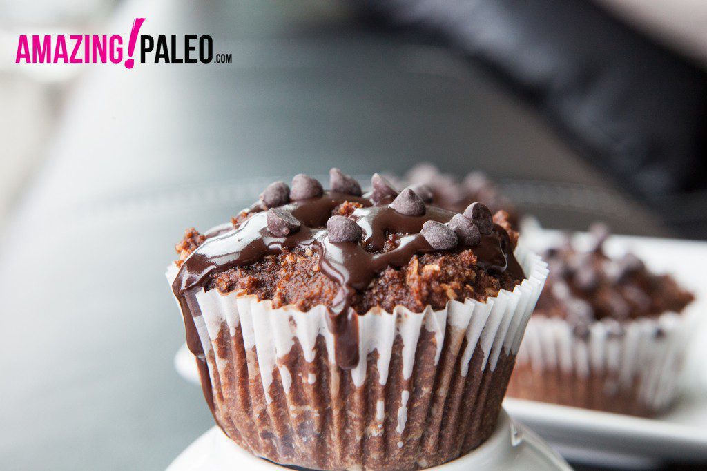 29 Paleo Treat Recipes- Paleo Triple Chocolate Muffins