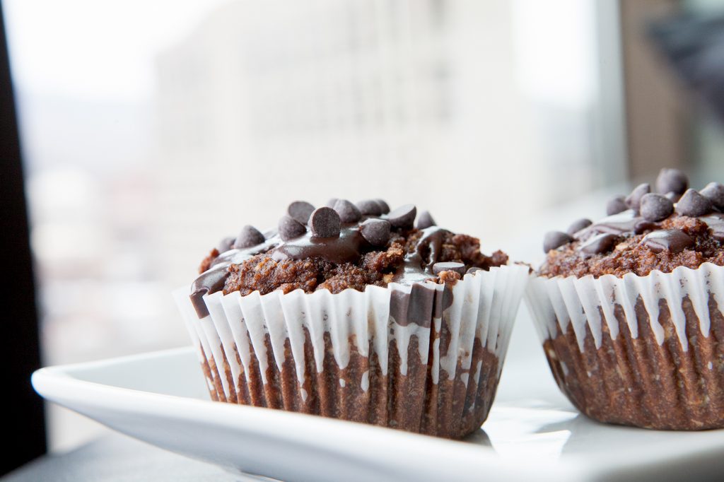 Paleo Triple Chocolate Muffins