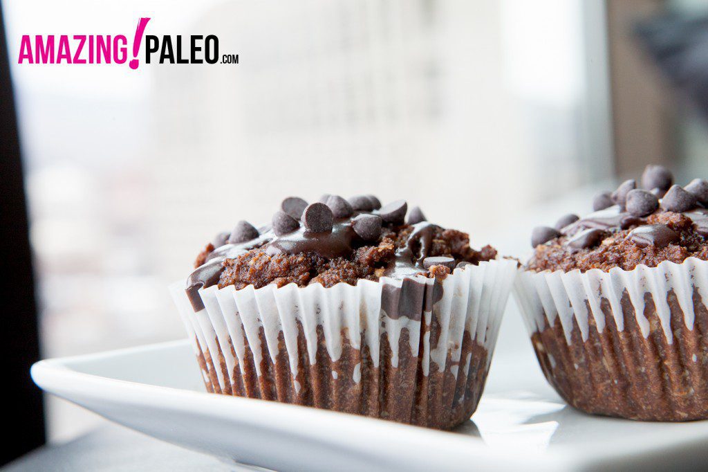Paleo Triple Chocolate Muffins