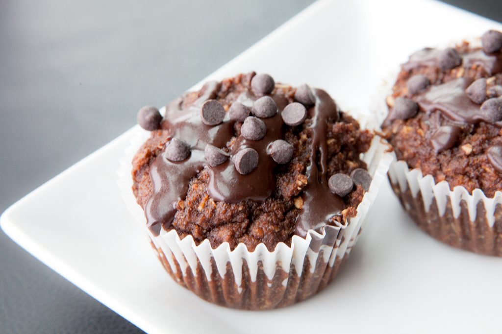 Paleo Triple Chocolate Muffins