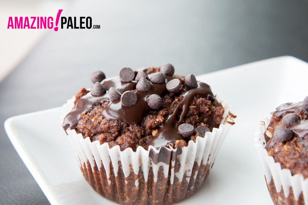 Paleo Triple Chocolate Muffins