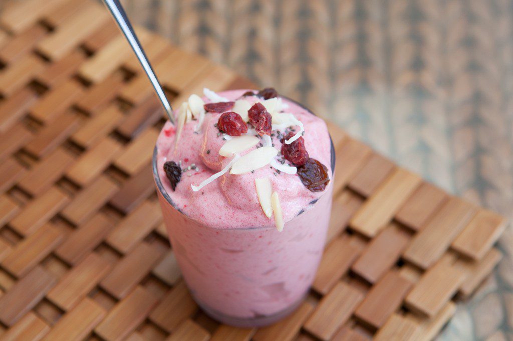 Banana Raspberry NiceCream