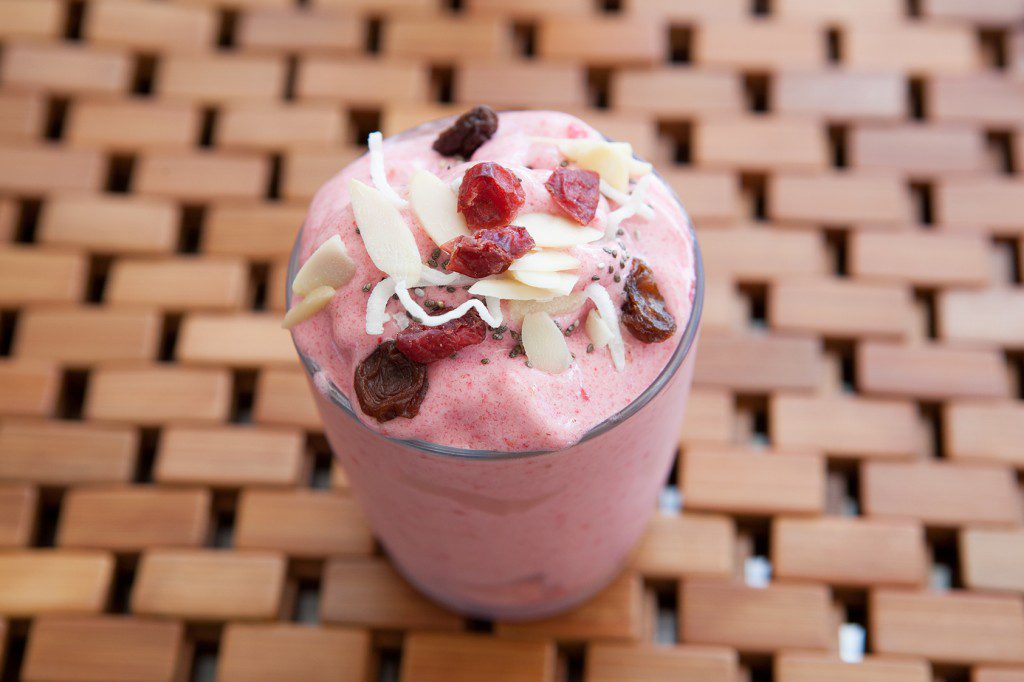 Banana Raspberry NiceCream