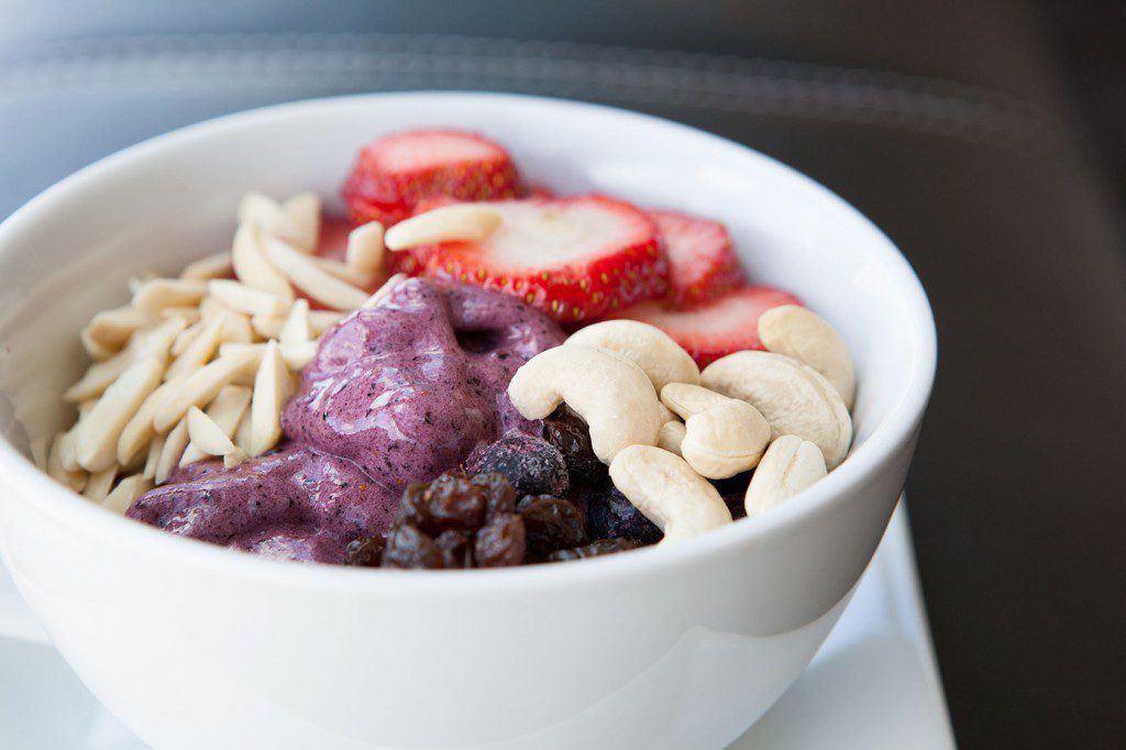 Blueberry Banana Healthy Bowl