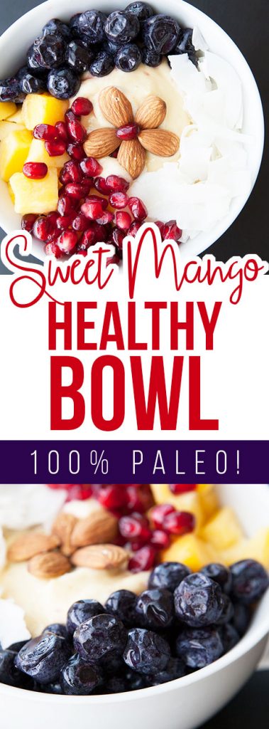 Sweet Mango Healthy Bowl