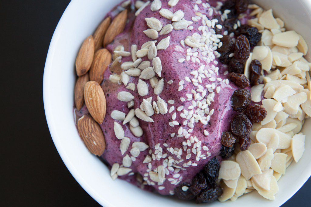 Very Berry Banana Healthy Bowl