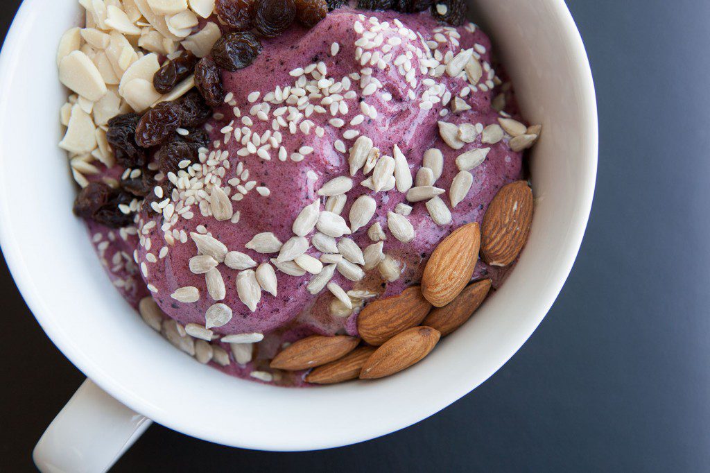 Very Berry Banana Healthy Bowl