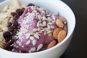 Very Berry Banana Healthy Bowl