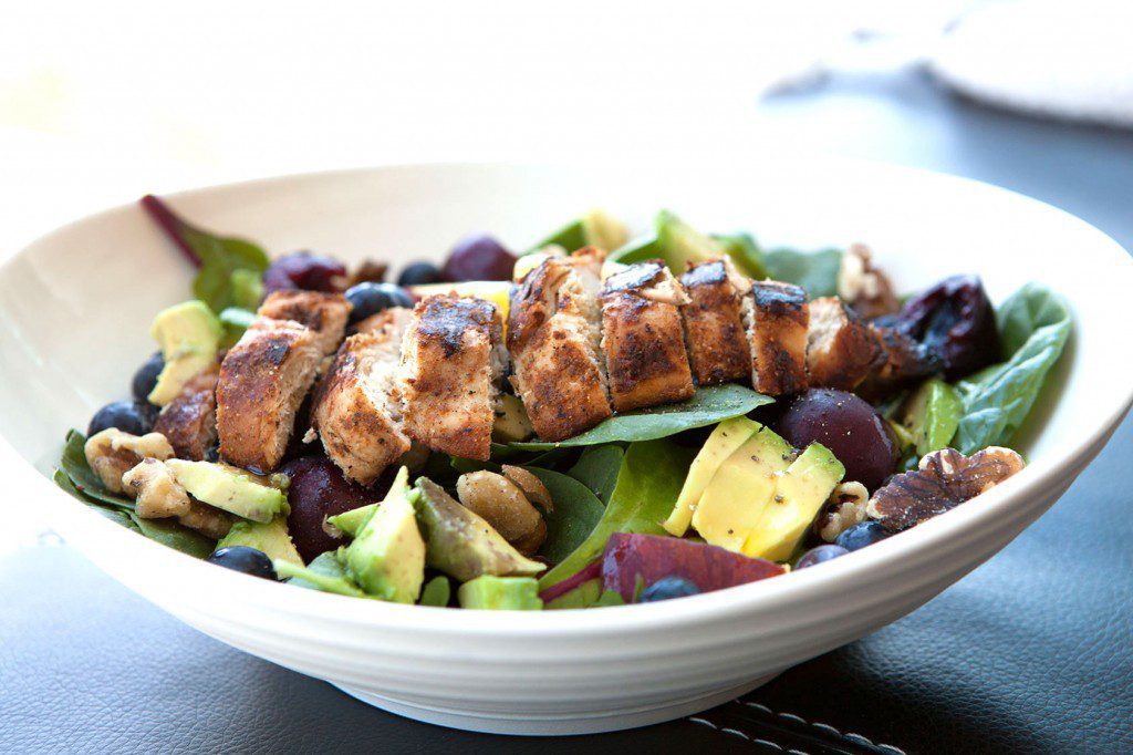 Cherry Walnut Summer Salad