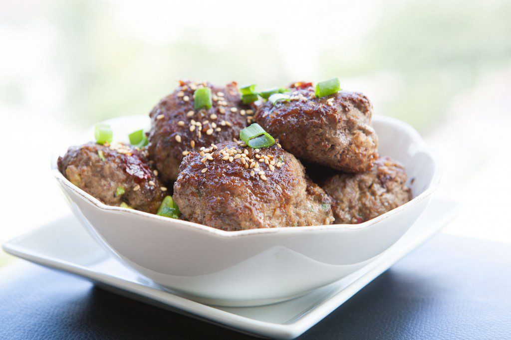 Spicy and Sweet Asian BISON Meatballs Paleo Recipe!