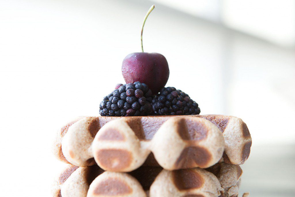 Sweet Cashew Waffles