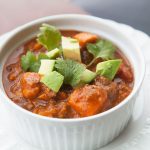 Beef and Sweet Potato Crockpot Chili