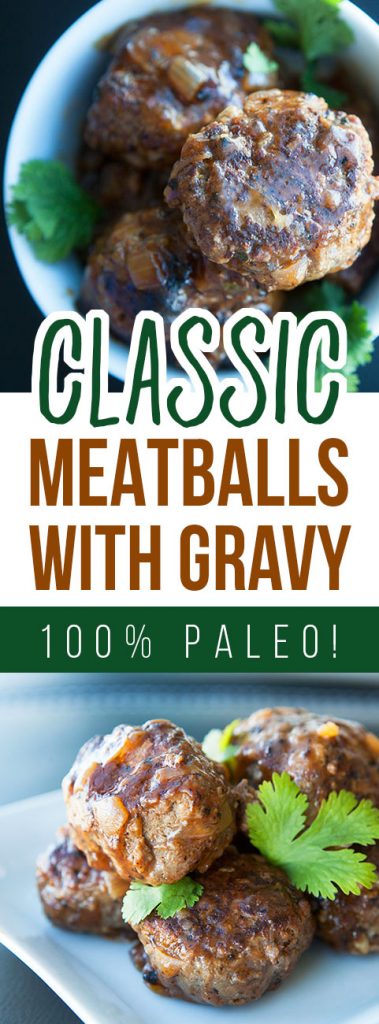 Classic Meatballs with Gravy