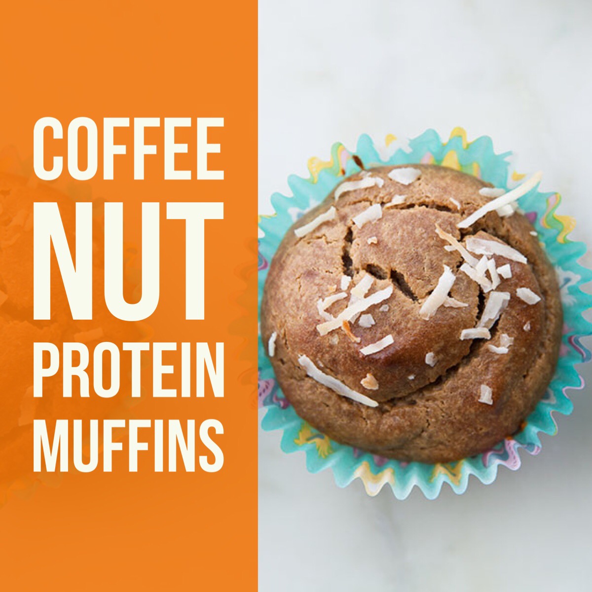 Coffee Nut Protein Muffins