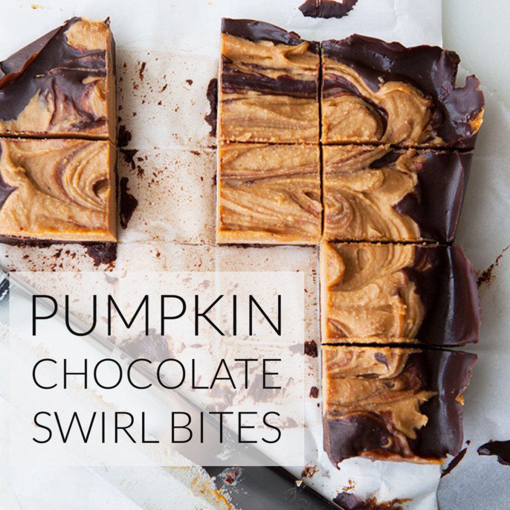 Pumpkin Chocolate Swirl Bars