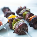 Peppered Steak Skewers