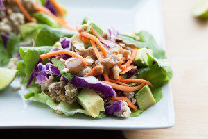 Turkey Thai Lettuce Wraps