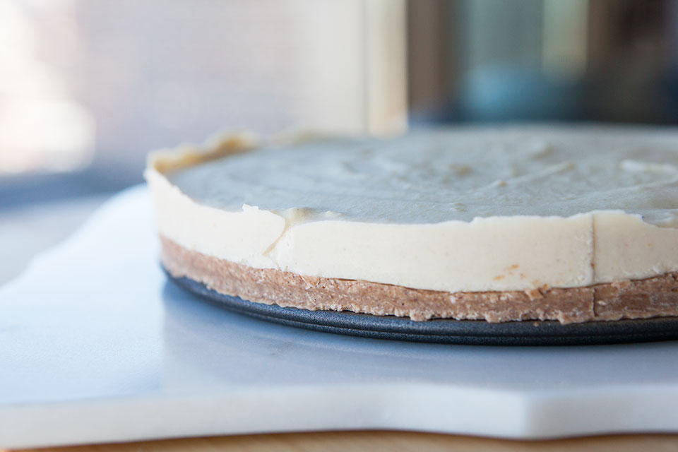 Lavender Raw Cheesecake