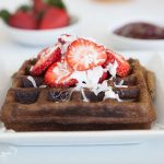 Sweet Vanilla Hemp Protein Waffles