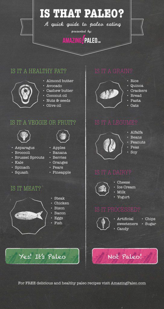 Paleo Diet Guide Infographic - Amazing Paleo