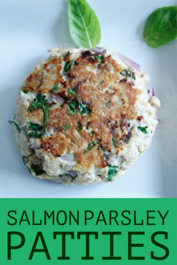 Salmon Parsley Patties