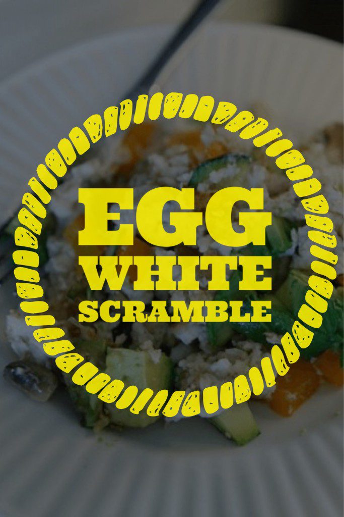 Egg White Scramble