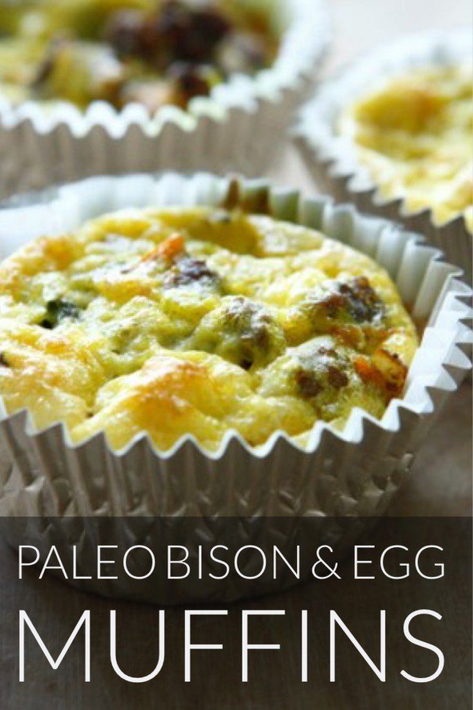 Paleo Bison and Egg Muffins
