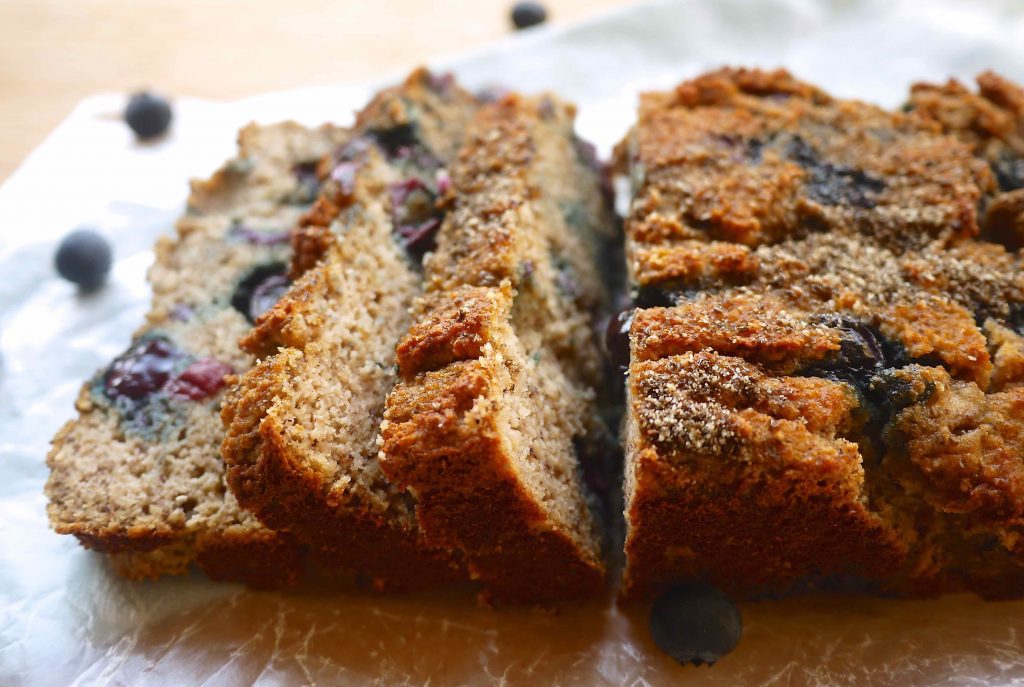 Blueberry Chia Banana Bread 3