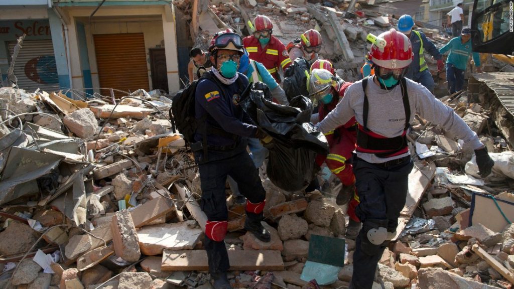 Devastating Earthquake in Ecuador