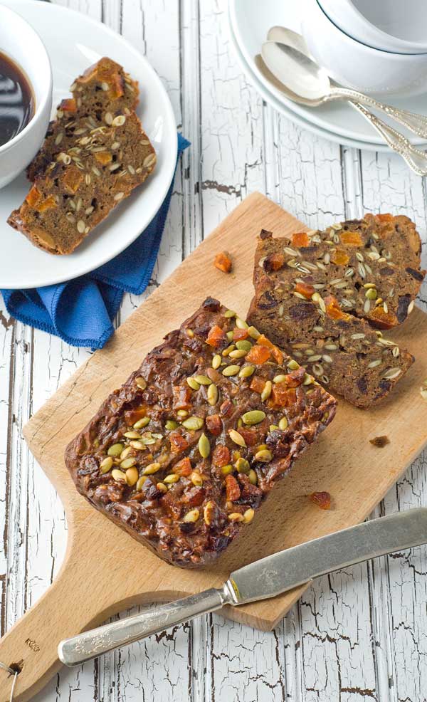 Gluten Free Paleo Seed Fruit Bread