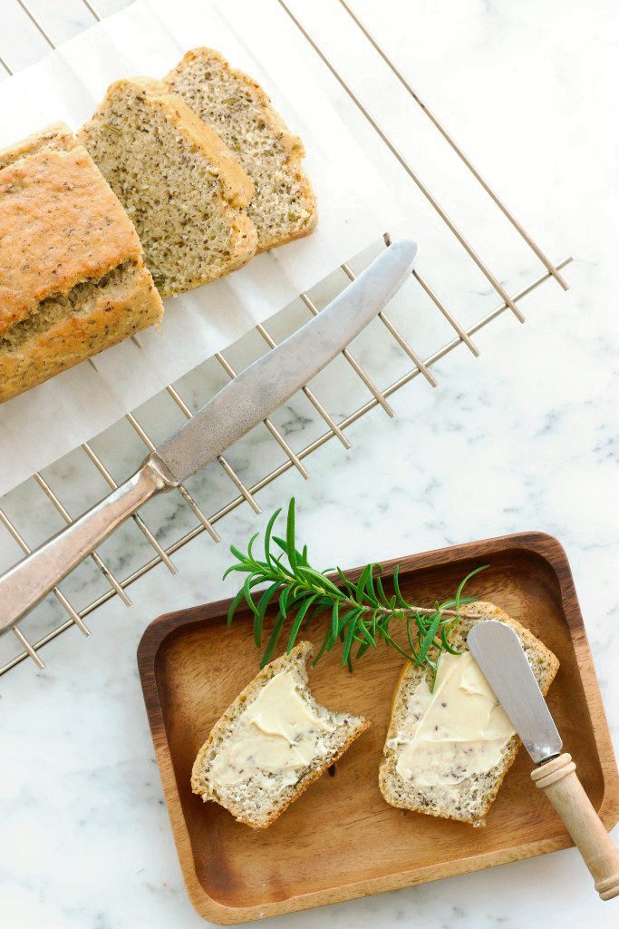 Grain Free Rosemary Almond Bread