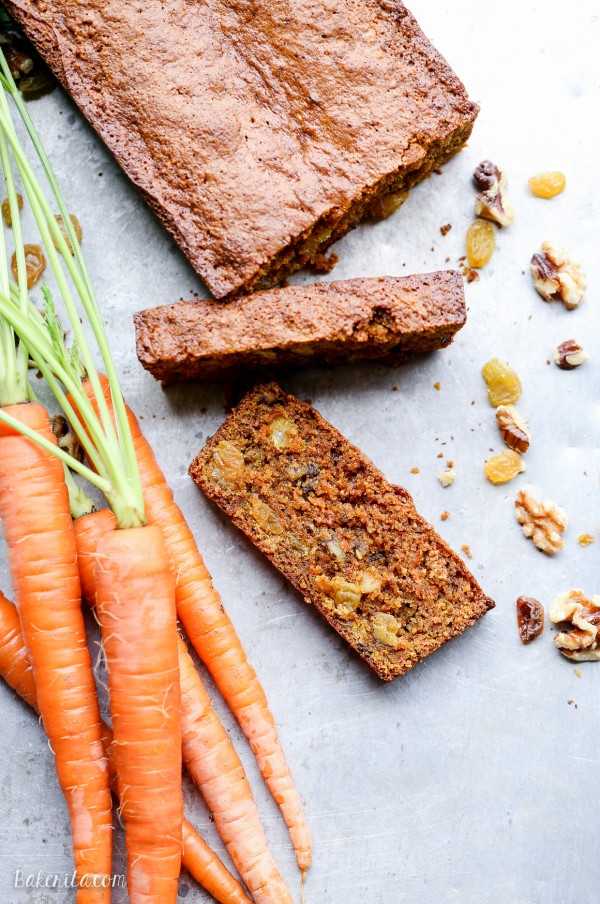 Paleo Carrot Bread