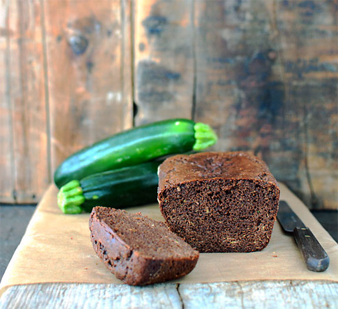 Paleo Chocolate Zucchini Bread