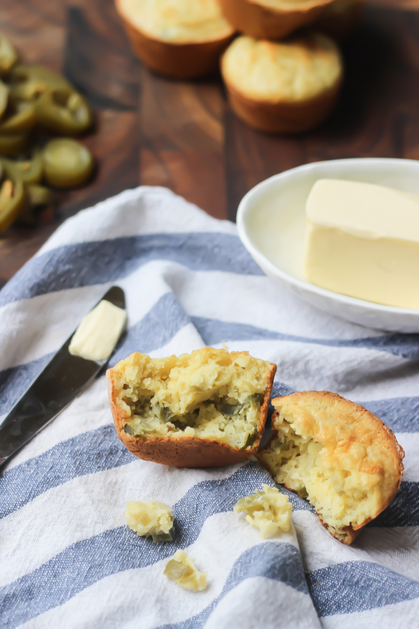 Paleo Jalapeno Cornbread