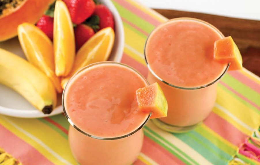 Paleo Caribbean Sunset Smoothie Recipe