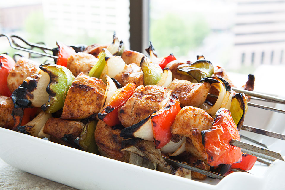 Paleo Chicken Skewers Recipe