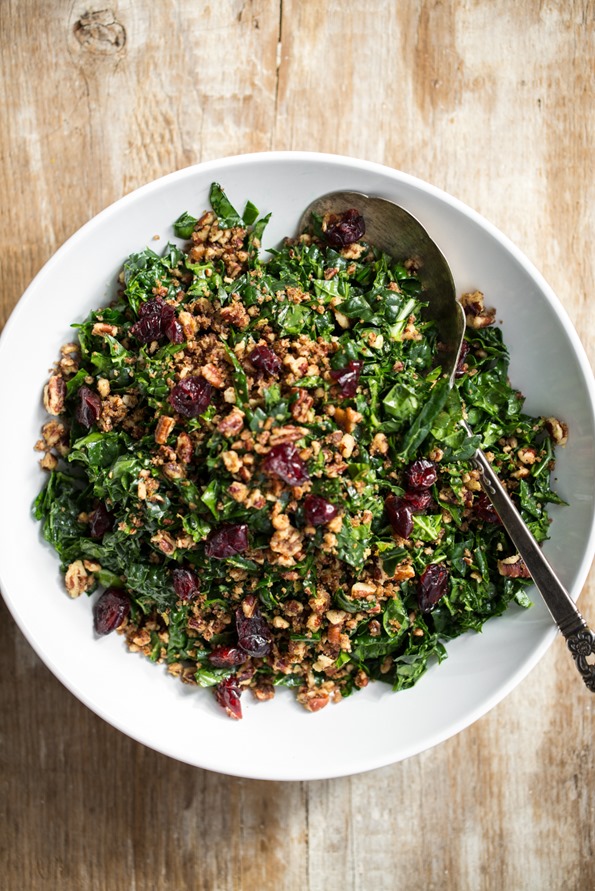 The Best Shredded Kale Salad